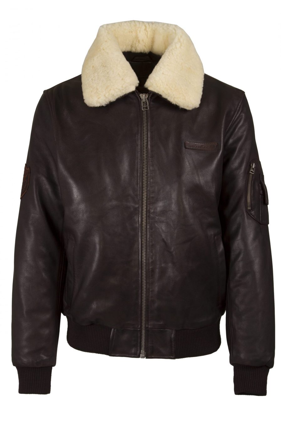 Classic Brown Leather Jacket