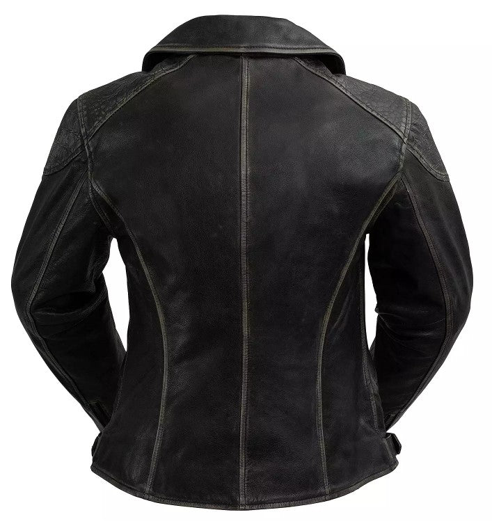 Black Leather Motorcycle Jacket